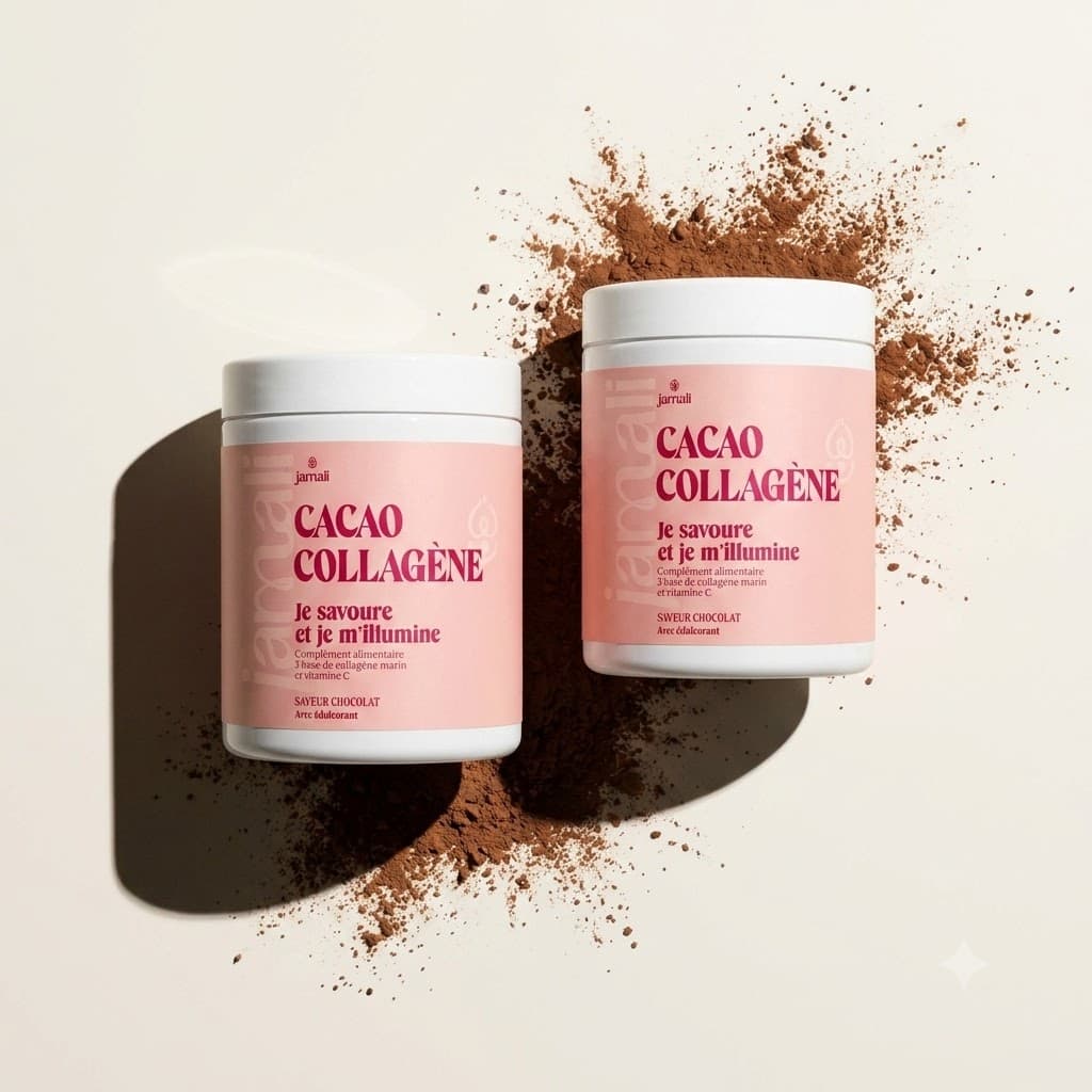 2 Boîte Cacao Collagène + livraison offerte